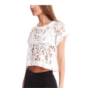 IRO Filly Crochet Top